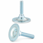 Metal Adjustable Foot with Swivel Base M10x30 - FI30 leveler EMFA GmbH