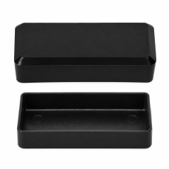 Flat Rectangular External Cap 40,7x30,6 mm tube end cap EMFA GmbH