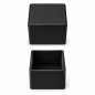 Flat Square External Cap 39,5x39,5 mm Black Flat Square External Cap 39,5x39,5 mm tube end cap EMFA GmbH
