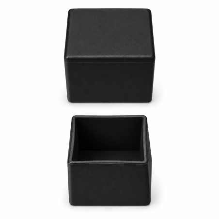 Flat Square External Cap 45,8x45,8 mm tube end cap EMFA GmbH