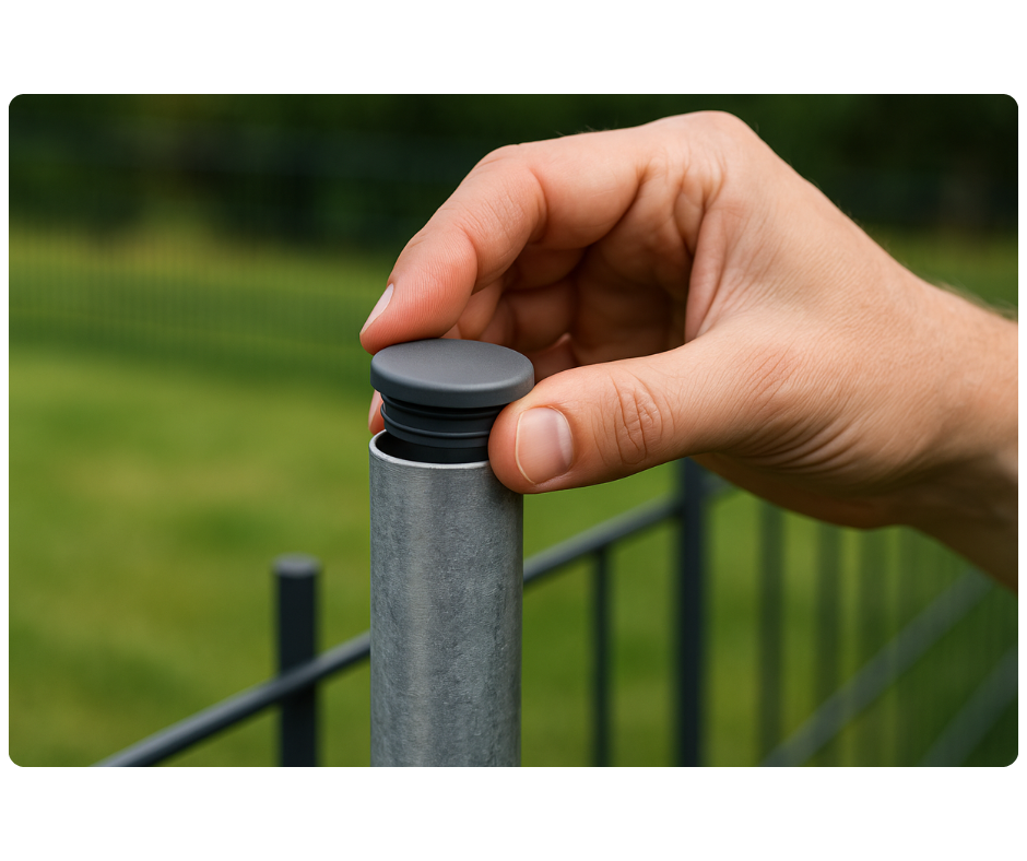 Round ribbed tube insert application